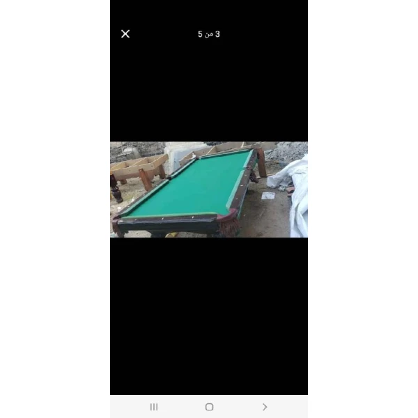 بلياردو معا الجيمات والشاشات والأجهزة